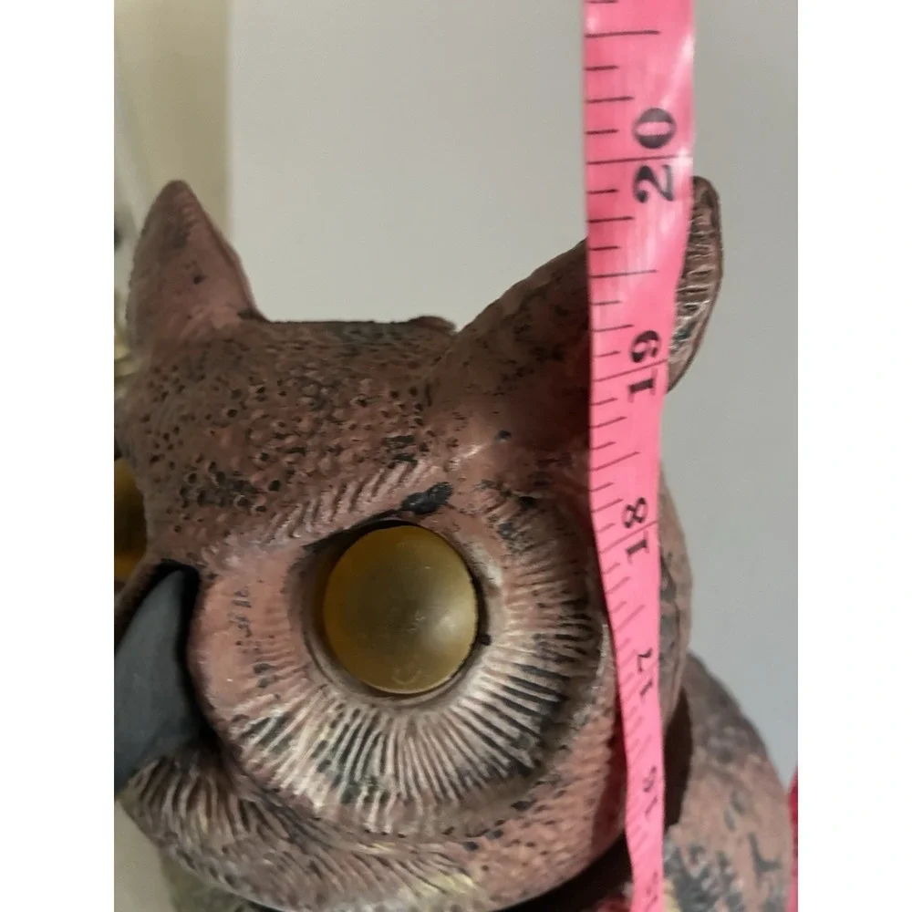 Gardeneer‎ Owl Decoy Bird Control Plastic Swivel Head 20